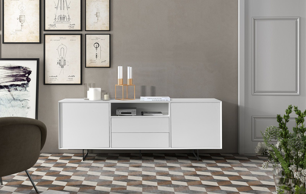 Буфет DUPEN W-131 белый (white)