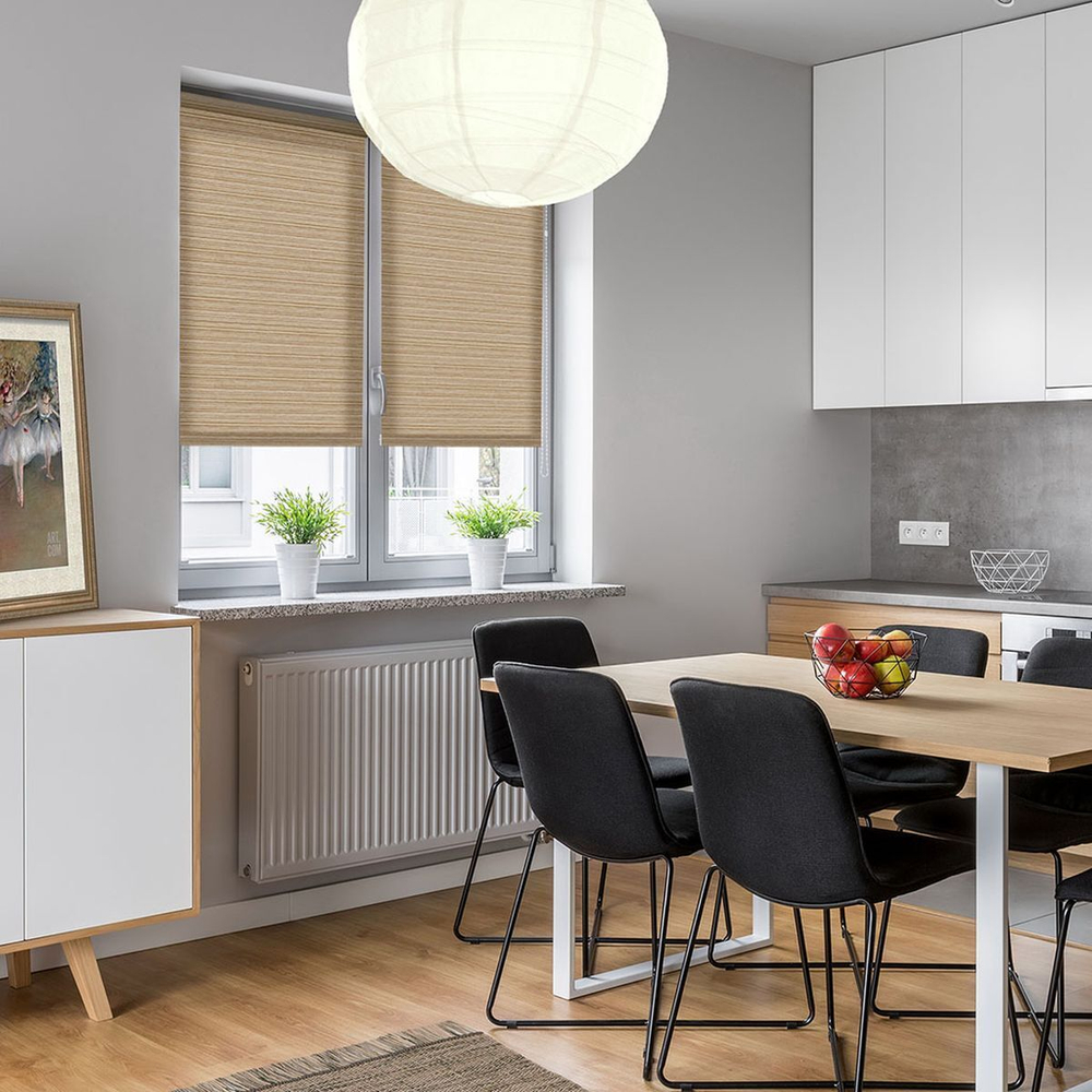 Рулонная штора Маракеш, 170х52 см, шир.крепл. 56 см, клен, СРШ-01М-2319