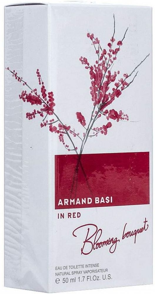 ARMAND BASI IN RED Blooming Bouquet lady 50ml edt NEW