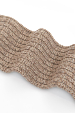 Носки длинные с добавлением шерсти Капучино