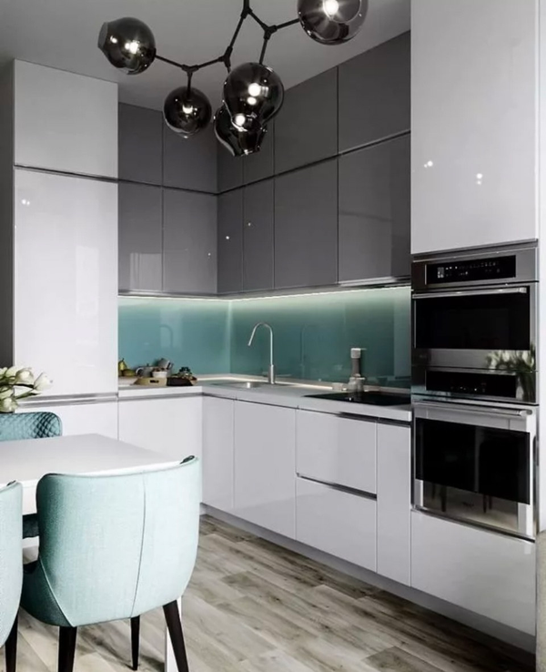 Примеры современных дизайнов кухонь из интернета