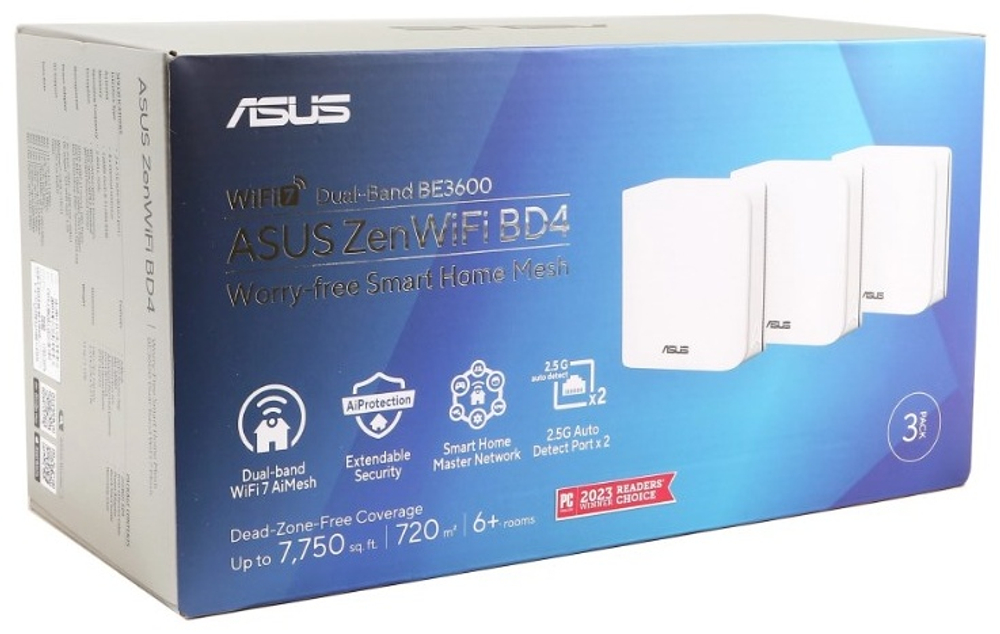 MESH-система ASUS ZenWiFi BD4 90IG0960-MO3C40
