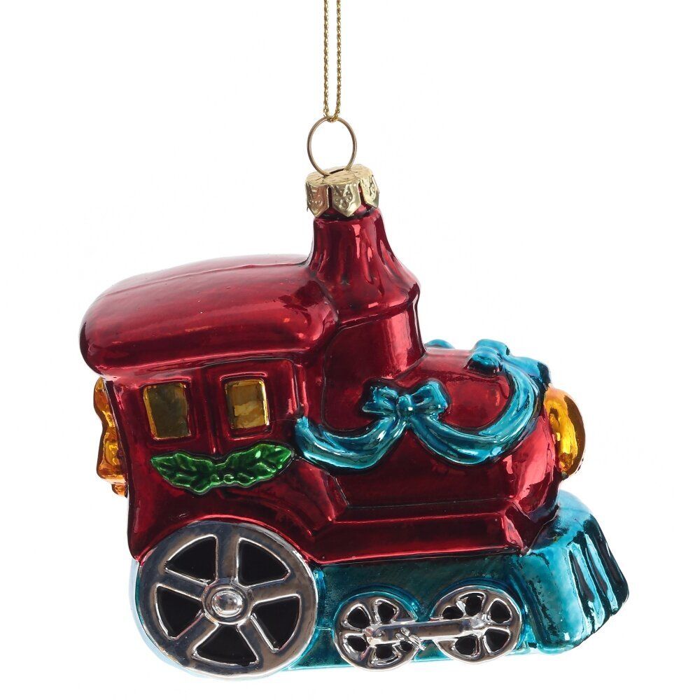GAEM Украшение новогоднее "Паровоз", L9,5 W5 H10 см