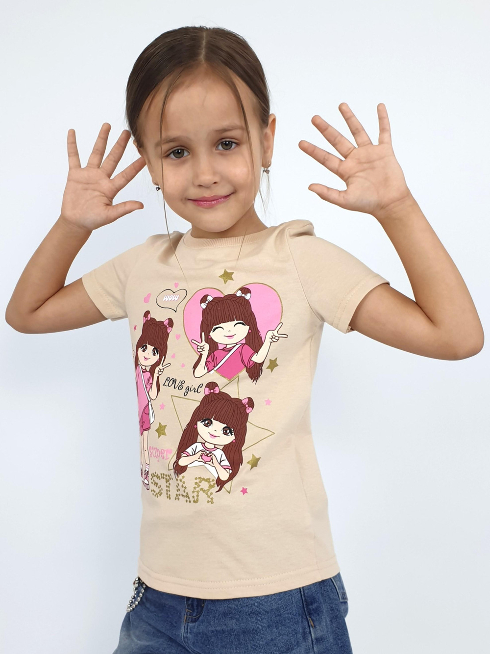 6-91-5 Футболка для девочки