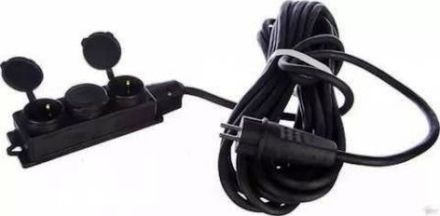 Удлинитель ТМ Союз 3 гн. 4000 Вт з/к КГ IP-44 30м