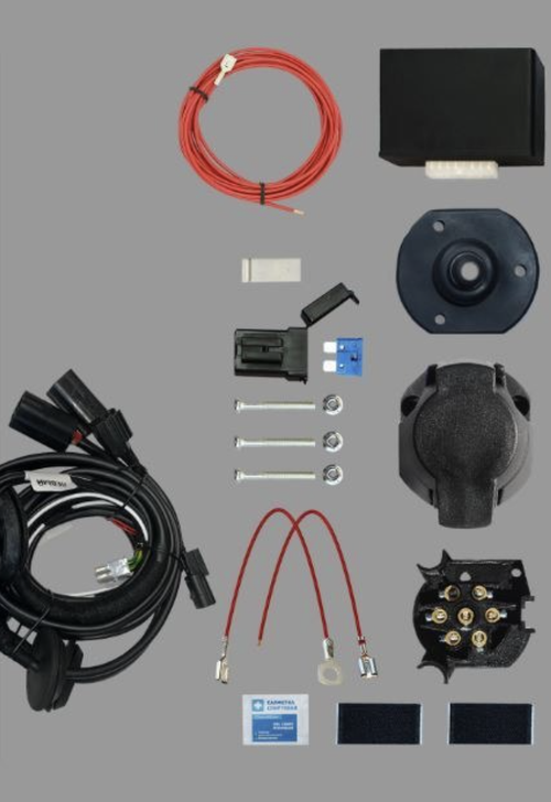 Комплект штатной электрики для фаркопа 7-pin Haval Dargo 2022- с блоком 7.1 - КонцептАвто KA SC 71 143 003