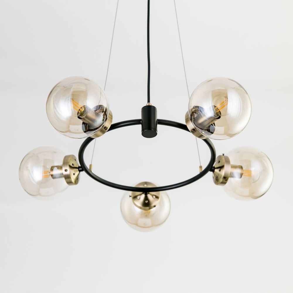 Citilux Планета CL105155 Люстра подвесная Бронза