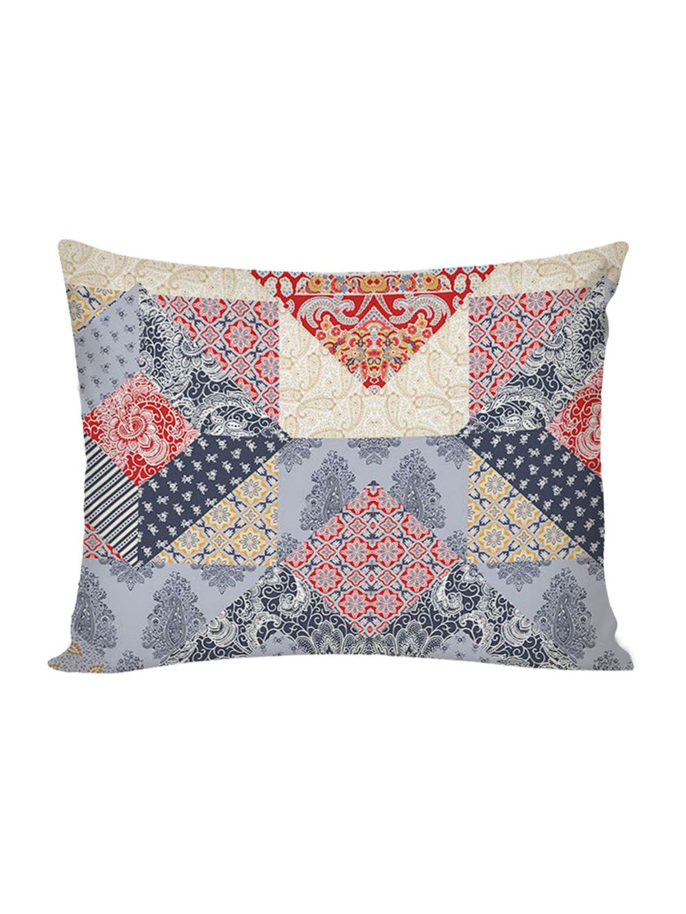 Постельное белье перкаль Сказка "Пэчворк" 1,5-сп Наволочка 50х70 см 1 шт Простынь 150x215 см Пододеяльник 145x215 см