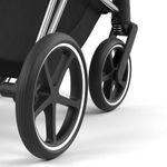 Коляска Cybex Priam IV Chrome Brown complete и автокресло Cloud G i-Size Magic Black 3 в 1 Mirage Grey