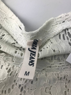 Блуза Gloria Jeans белая ажурная 46 размер