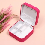 Шкатулка для украшений «ТАРТИ ТАН», цвет пурпурный, 10*10*5см