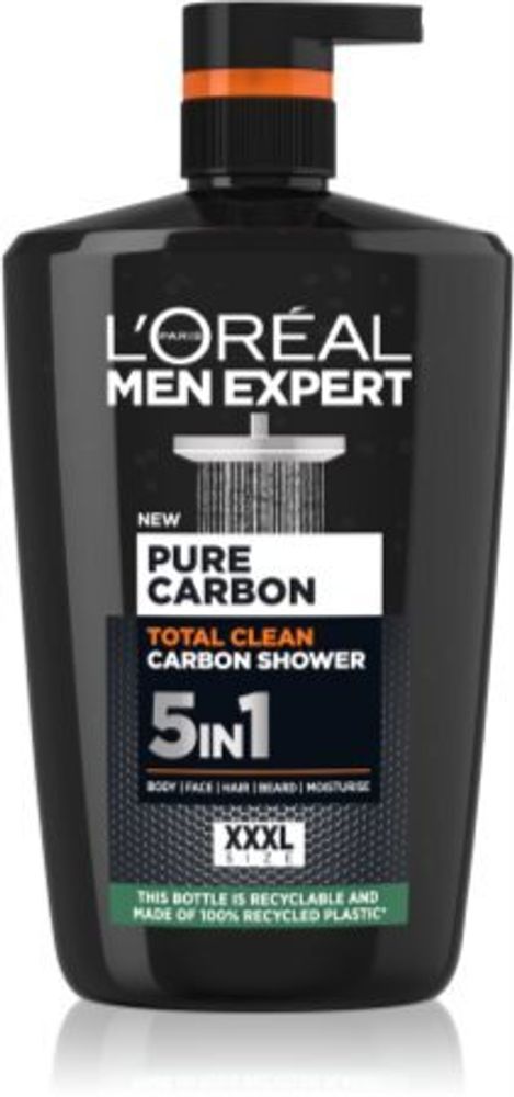 L’Oréal Paris гель для душа 5 в 1 Men Expert Pure Carbon
