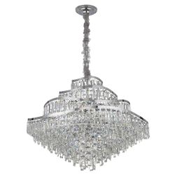 Citilux NAIAD CL315191 Люстра хрустальная подвесная Хром