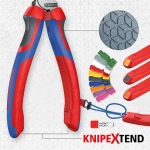 Плоскогубцы комбинированные чернёные 180 мм Knipex 03 02 180