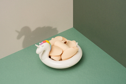 Миска сервировочная керамическая floatie unicorn