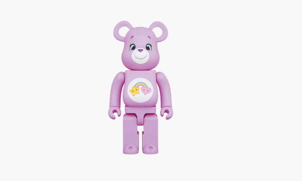 Bearbrick x Care Bears Best Friend Bear 400% "Purple"