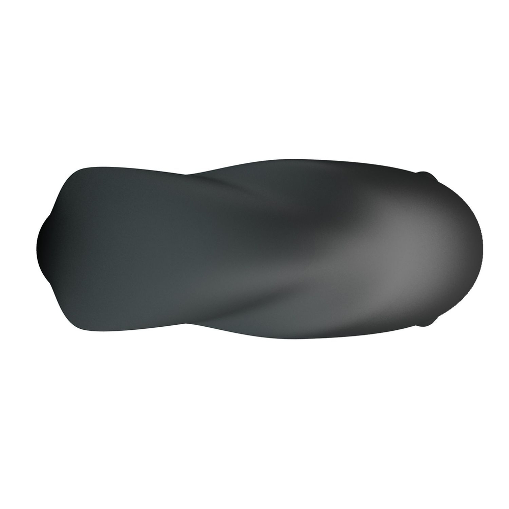 Черное эрекционное кольцо Daquez (Цвет: черный)