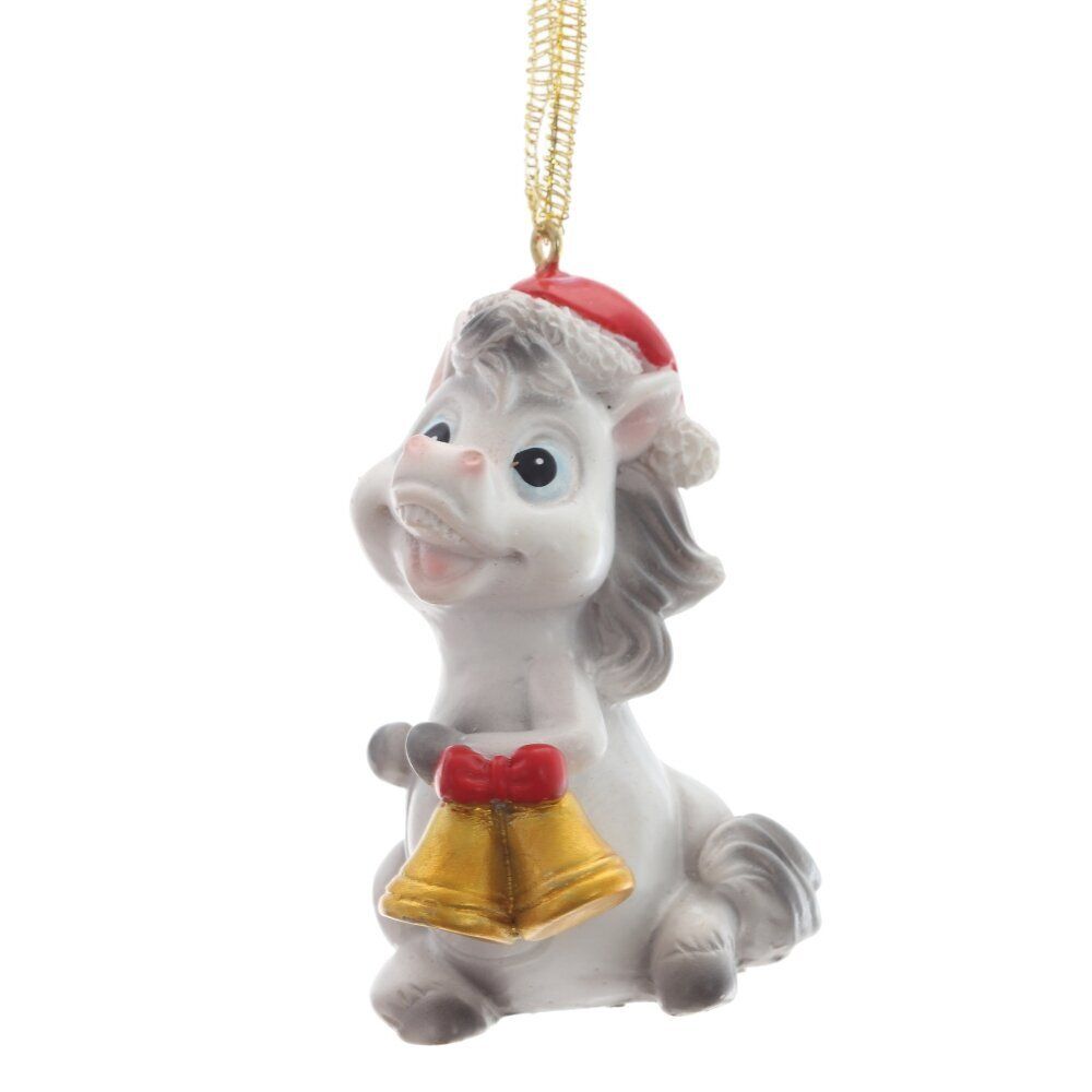 GAEM Фигурка декоративная подвесная "Лошадка", L4,5 W4 H7 см, 4в.