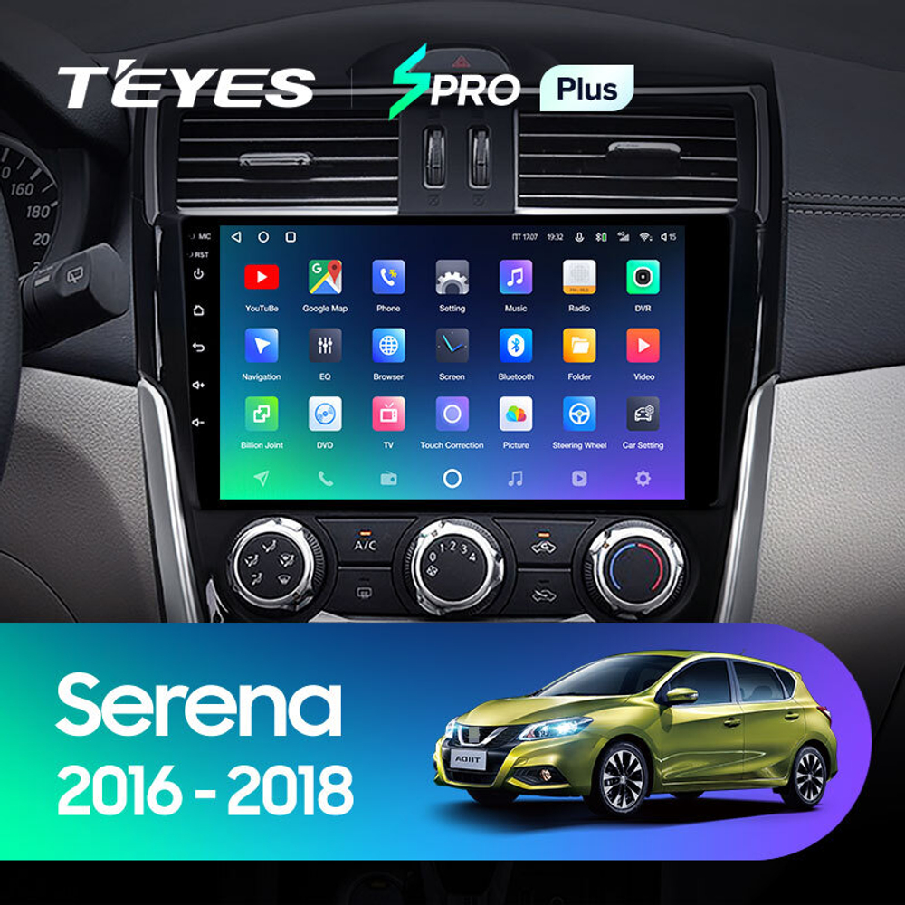 Teyes SPRO Plus 9" для Nissan Serena 2016-2018