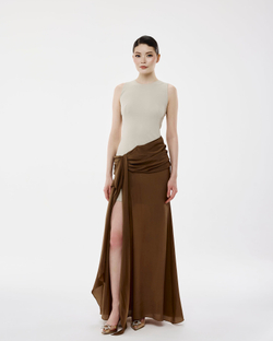 Платье Nereida (Нереида) бежевое