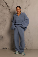 Брюки вязаные