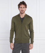 Хлопковый свитер albany BOSS BLACK - хаки(50476347)