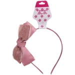 Ободок для волос детский на блистере «Rapunzel», однотонный, микс 6 цветов, 0,5см