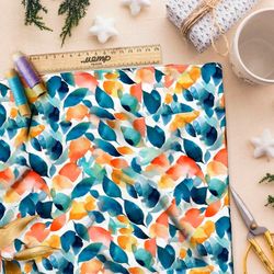 Ткань премиум габардин красочные перемены