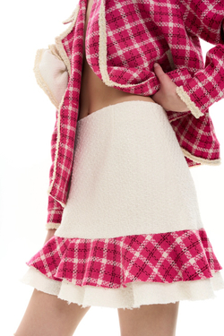 Жакет-бомбер розовый