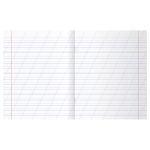 Тетрадь 12л, косая линия, зеленая обложка, Би-Джи