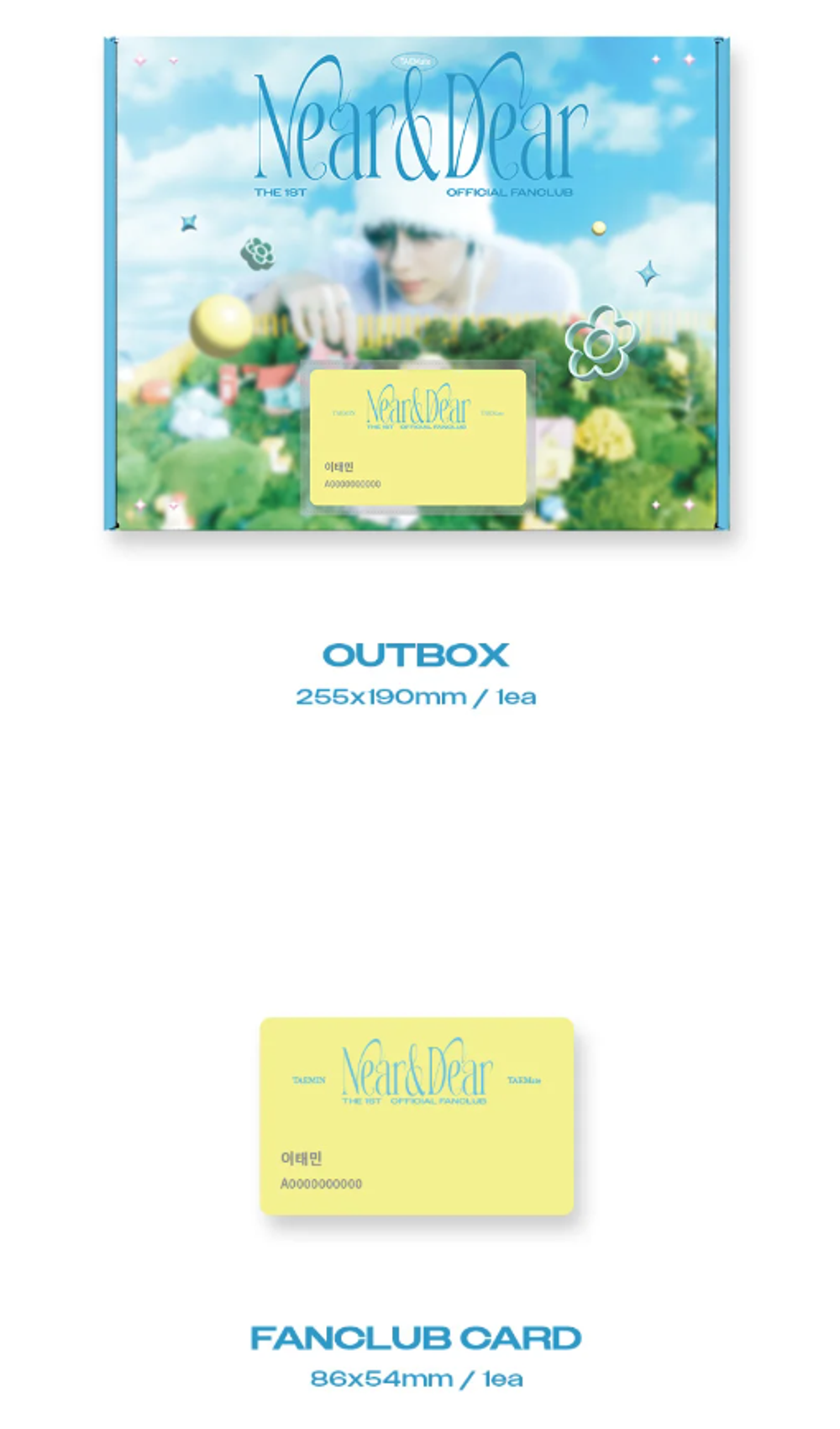 Набор TAEMIN (SHINee) - MEMBERSHIP + KIT