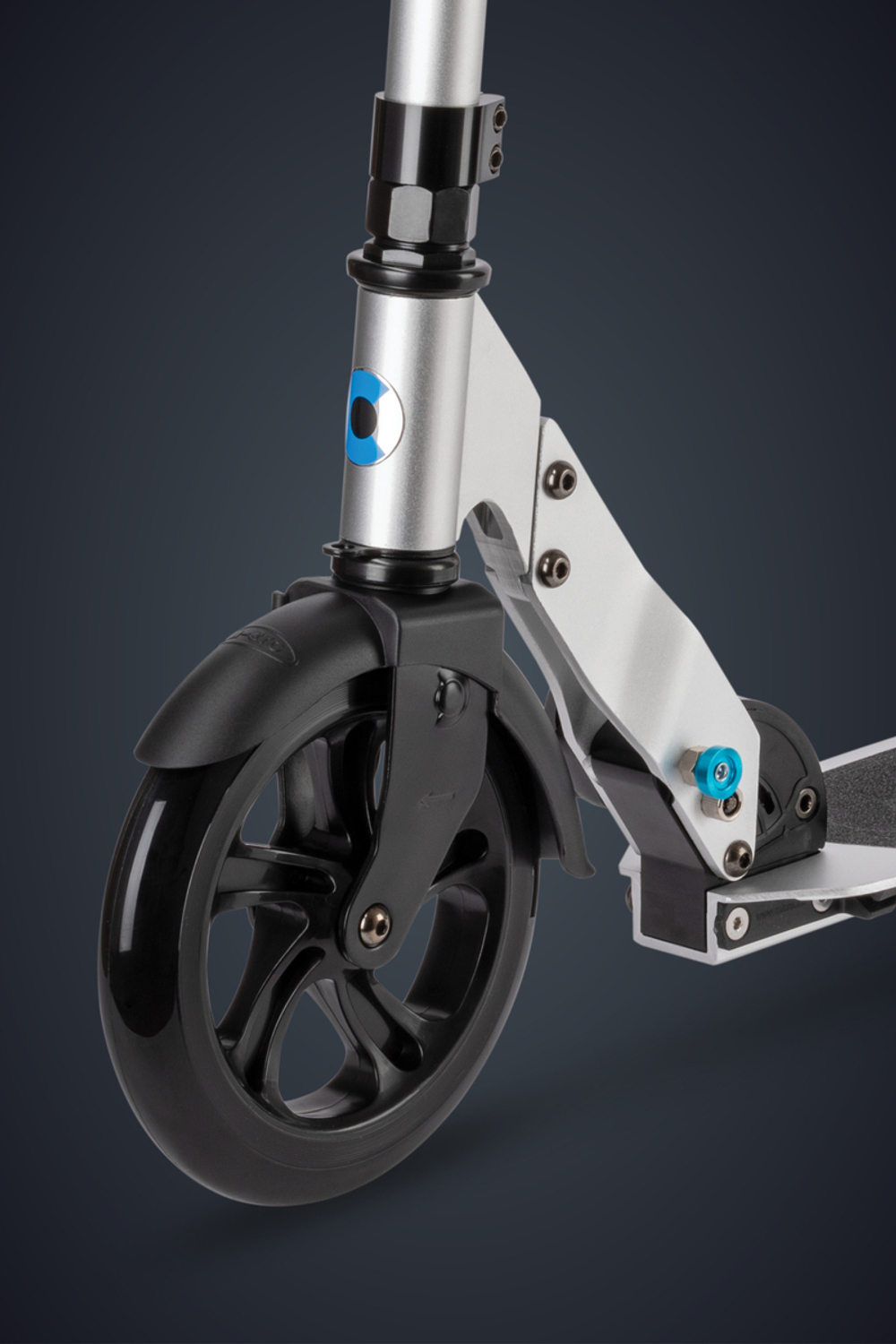 Самокат Micro Classic серебристый матовый