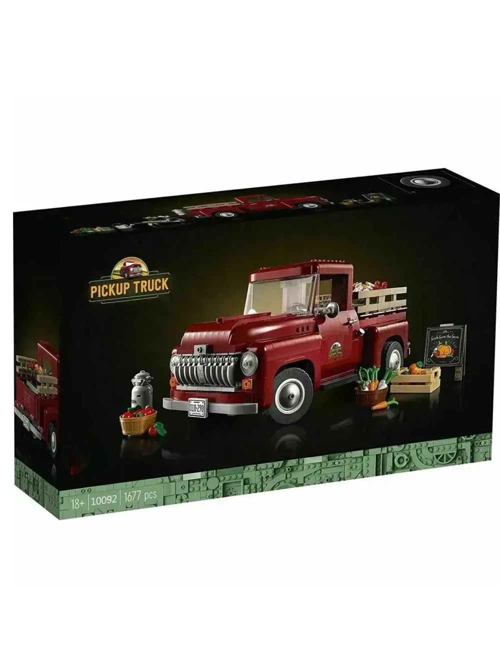 Конструктор Винтажный пикап 1677 деталей