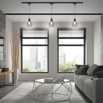 370423 PORT NT19 294 черный Светильник трековый однофазный трехжильный IP20 E27 50W 220V ZELLE