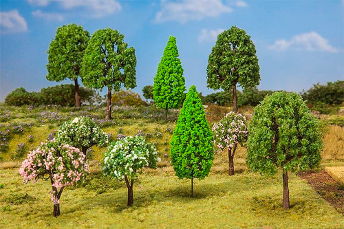 Лиственные деревья, 10 шт.