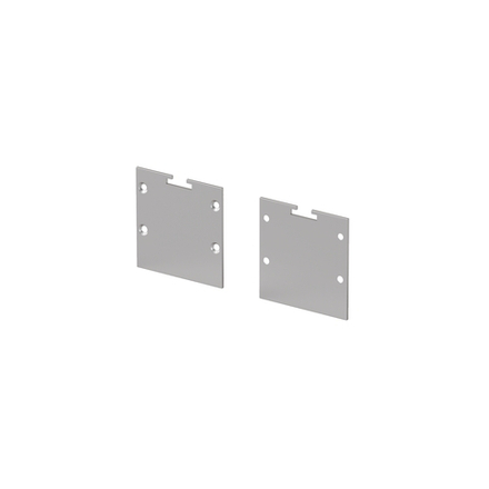 Комплект заглушек (для профиля 72×36) 2 шт., Maytoni ALM-7236T-S-EC 642083