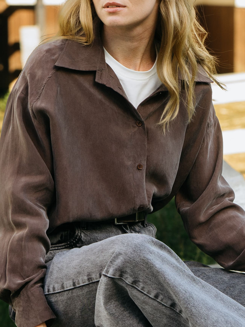 Рубашка из купры 