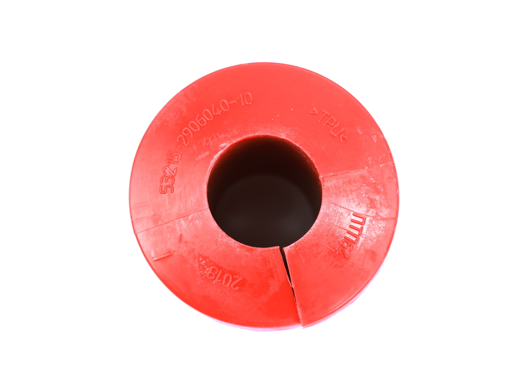 Втулка стабилизатора (подушка) d.32 для а/м КАМАЗ полиуретан, красный (ПТП64)