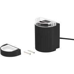 Светильник уличный настенный ЭРА «Адрия» GBW-102-BL-0160 230В 1хGU10 IP54 вверх черный | Садово-парковые светильники