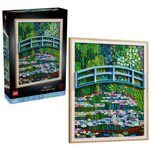 Конструктор LEGO ART 31220 Claude Monet – Bridge over a Pond of Water Lilies