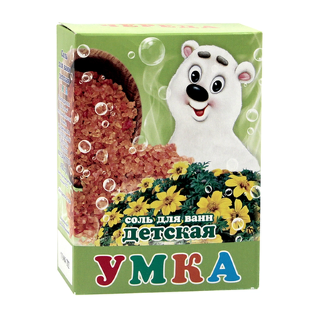 Соль для ванн Умка с экстрактом череды 450 гр
