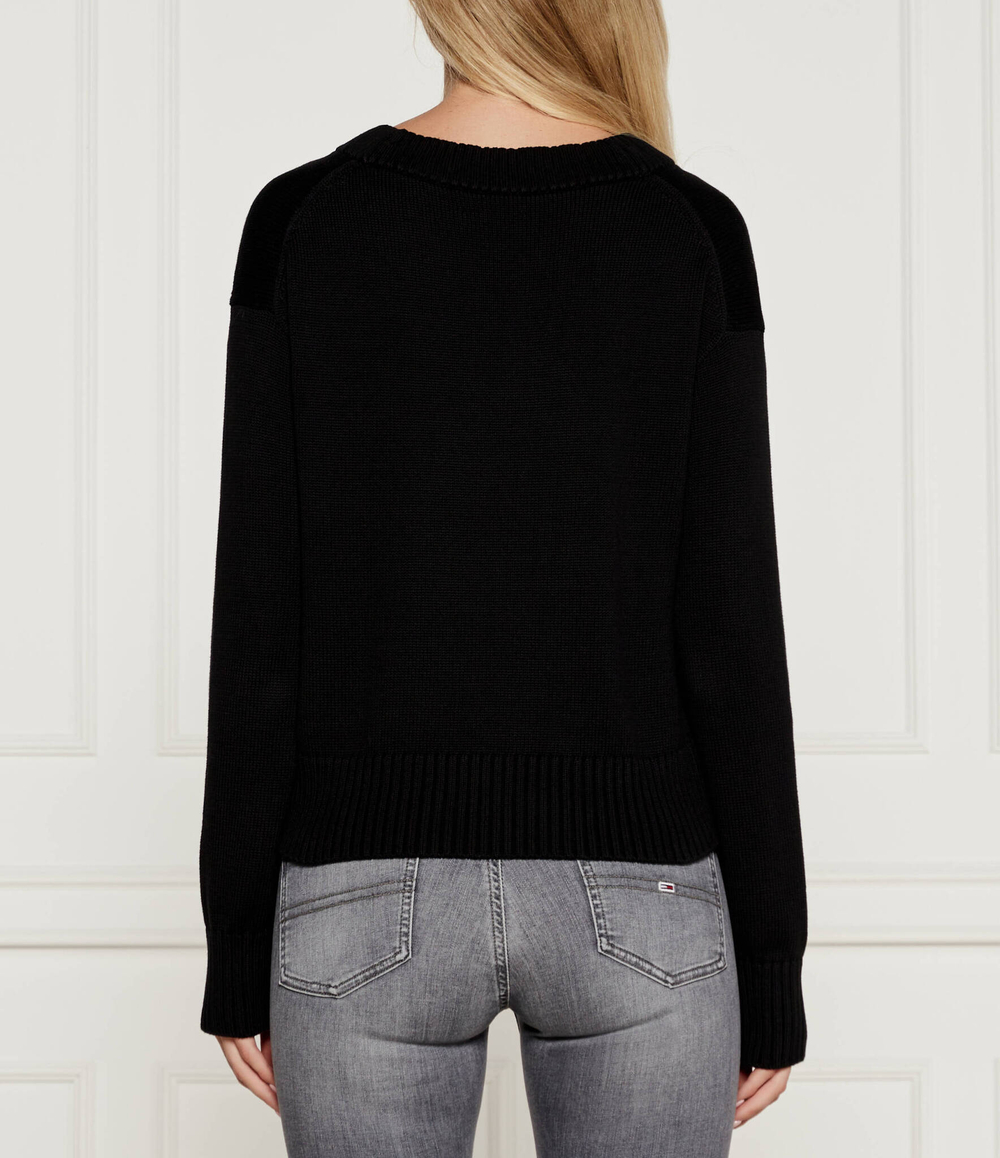 Свитер EMBRO BADGE Calvin Klein Jeans - черный(J20J224632)