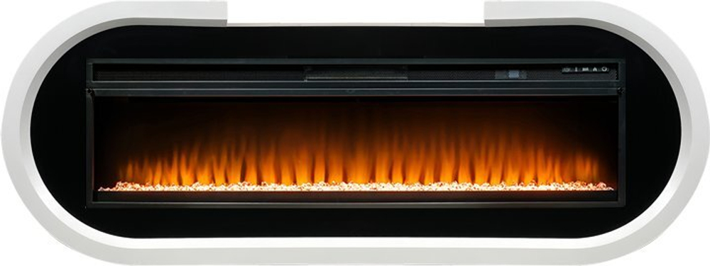 Каминокомплект Soho - Белый с черным с очагом Vision 60 LED