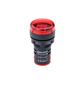 Индикатор напряжения, 20-500V AC, красный, MT22-VM4 арт.:78724