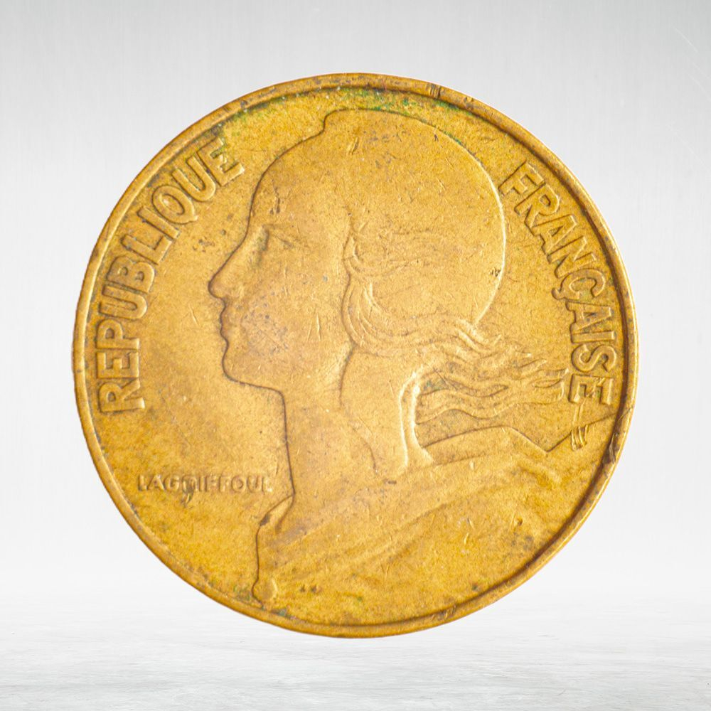 France, 20 Centimes 1966 - Marianne, VF