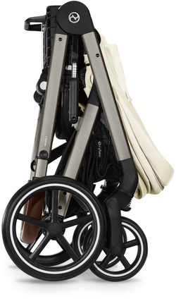Cybex Детская коляска Balios S Lux BLK 2 в 1 цвет Seashell Beige
