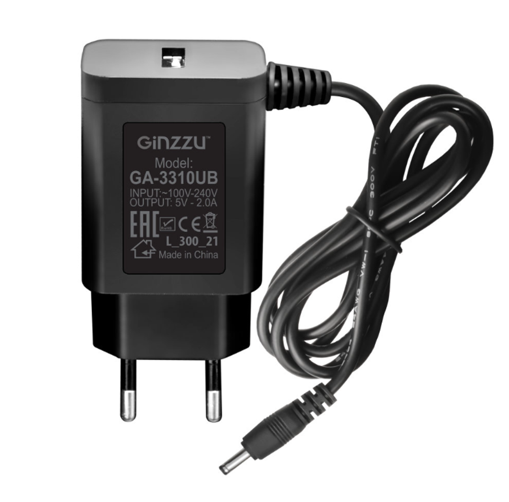 Картридер USB - Xaб Ginzzu GR-487UAB (7USB 2.0) + адаптер