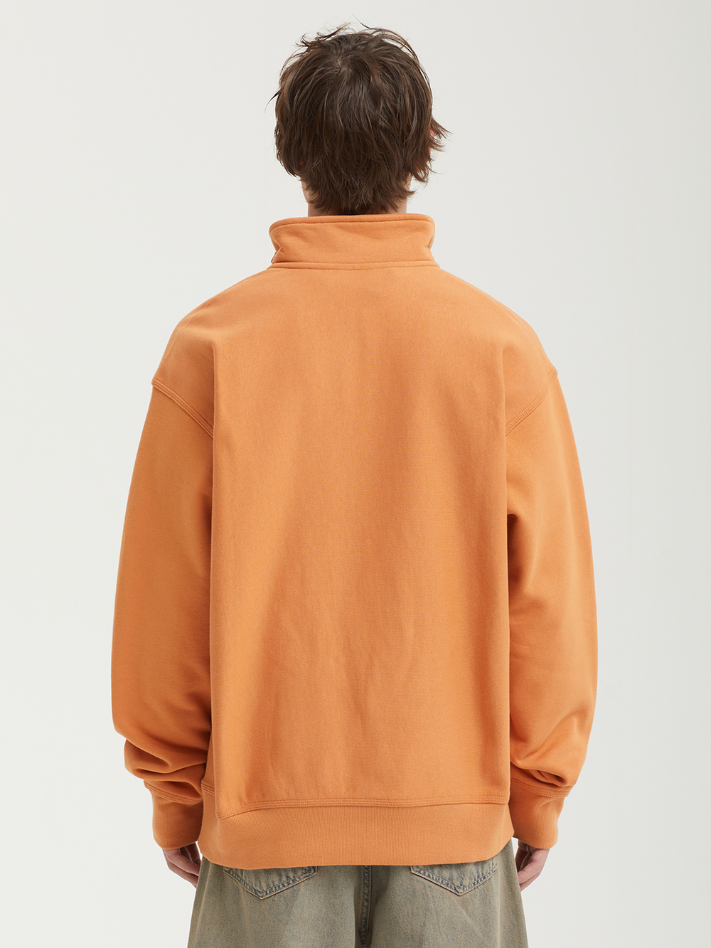 Мужская Толстовка Half Zip American Script