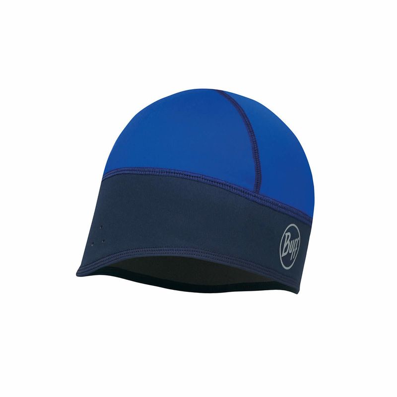 Флисовая непродуваемая шапка Buff Solid Blue Фото 1