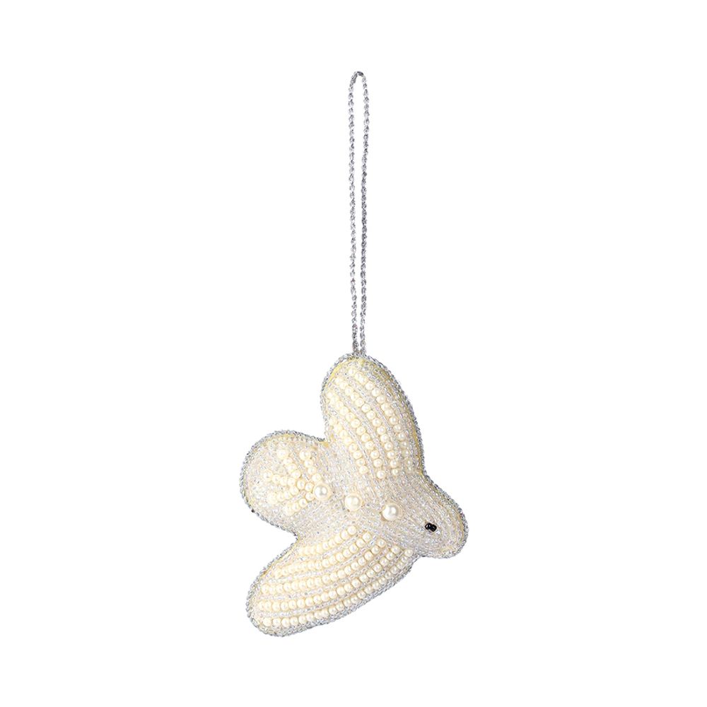 Набор елочных украшений Christmas pearls из коллекции New Year Essential, 4 шт.